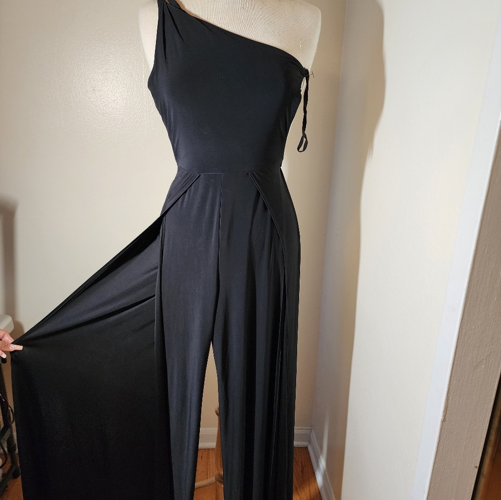 Women's black jumpsuit